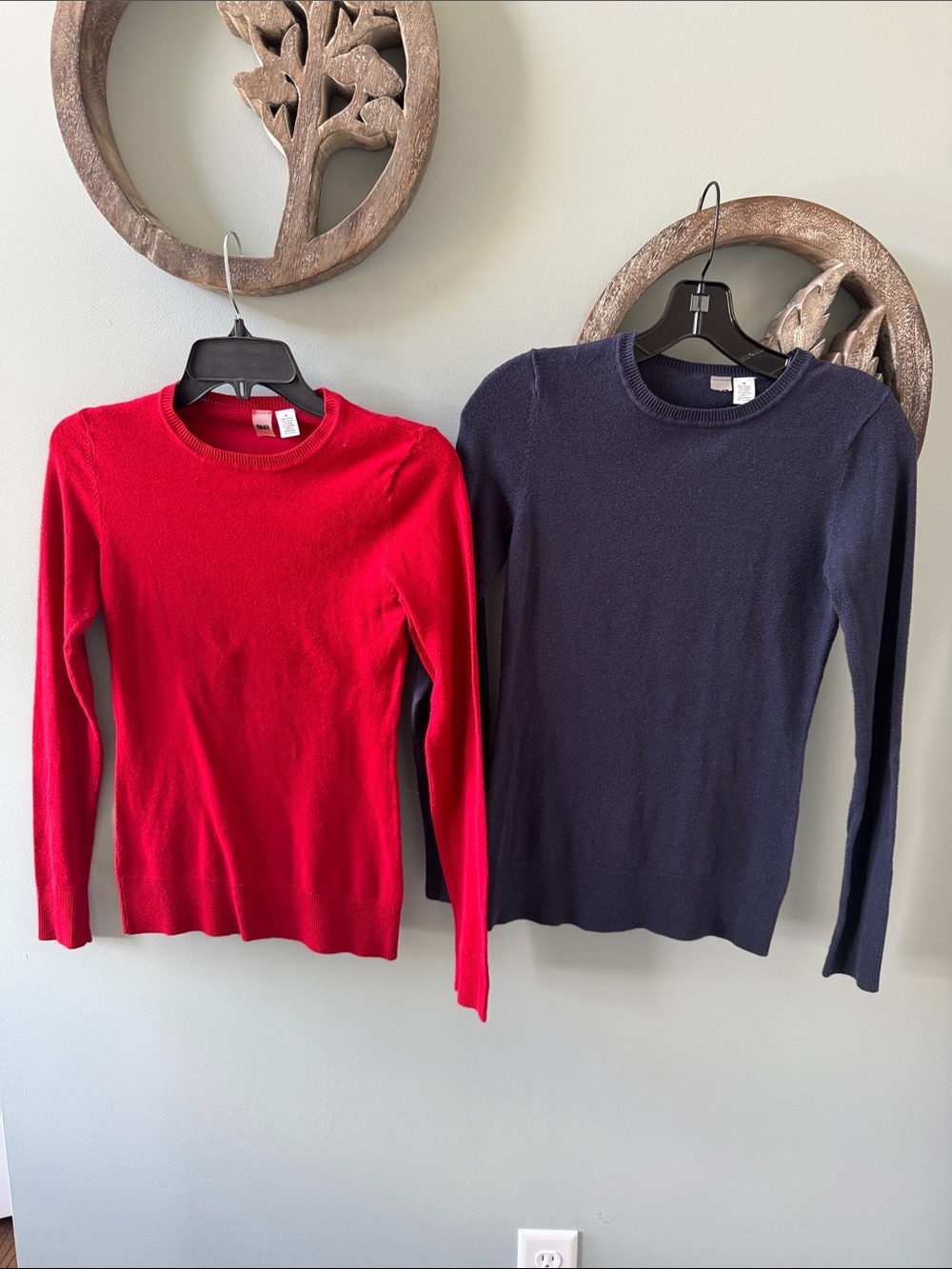 BP Crewneck Sweater Duo - Red and Navy Jr. M